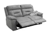 Walkman 2 kétüléses relax kanapé elektromos funkcióval - szürke NE 169 900