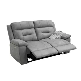   Walkman 2 kétüléses relax kanapé elektromos funkcióval - szürke NE 169 900