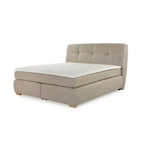 CLEO boxspring franciaágy - bézs 180 x 200 cm