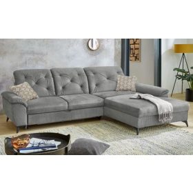 STUDIO kanapé - velúrhatású szürke