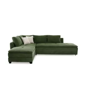 Maputo ággyá alakítható kanapé - kord zöld