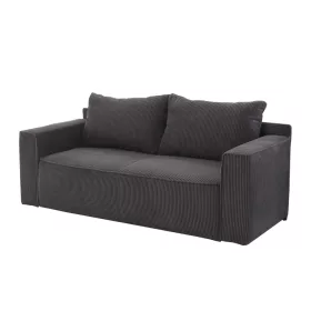 Rauris fotelágy - kordhatású antracit