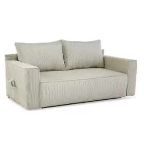 Rauris fotelágy - kordhatású világos bézs