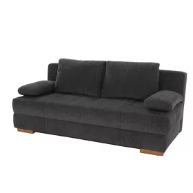 Wally ágyazható egyenes kanapé - sötét szürke