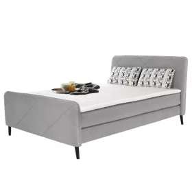EMIA 140 - Boxspring ágy (világosszürke)