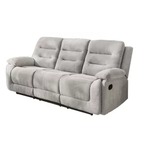 SEATTLE három üléses relax kanapé - szürke zsenília