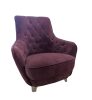 Retro magas támlás fotel BM-C273110 G707(frisco winered) - Utolsó, kiállított darab!
