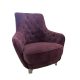 Retro magas támlás fotel BM-C273110 G707(frisco winered) - Utolsó, kiállított darab!
