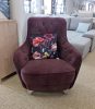 Retro magas támlás fotel BM-C273110 G707(frisco winered) - Utolsó, kiállított darab!