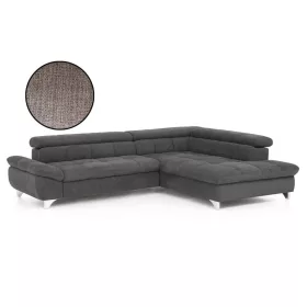 Genova sarokkanapé - jobbos, sötétbarna