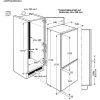 AEG SCB51811LS beépíthető alulfagyasztós hűtő QQQ