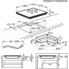 AEG IKE64441IB Beépíthető indukciós főzőlap - 60 cm