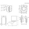 AEG L8FBE48SI Beépíthető mosógép, gőzfunkció, ökoinverter motor