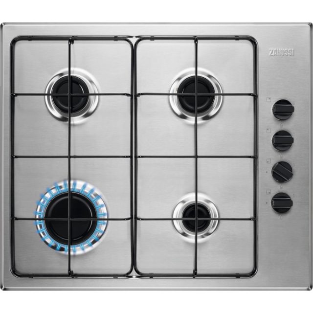 Zanussi ZGH62414XA Beépíthető gáz főzőlap - 60 cm