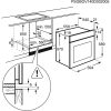Zanussi ZOC25601XU Beépíthető sütő - katalitikus tisztítás