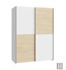 Schach&Matt gardrób (SHMS72231-M870) fehér/sonoma - 150 cm