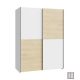 Schach&Matt gardrób (SHMS72231-M870) fehér/sonoma - 150 cm