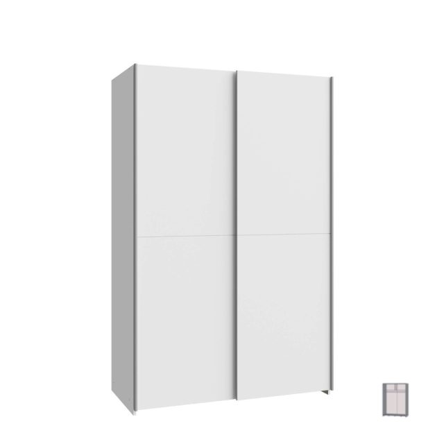 Schach&Matt gardrób (SHMS62231-120) fehér , 120 cm