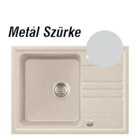 LUKA 1B 0,5D - Mosogatótálca GM 42 titánszürke