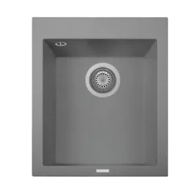 One 4110 1B gránit mosogatótálca Plados - Titanio