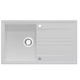 Luka 1B 1D  Mosogatótálca Granmaster GM 58 Fehér