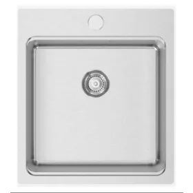   UNA 46 1B alá és fölé építhető rozsdamentes mosogatótálca RODI (40x40 cm)