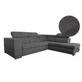 Watch (William) sarokkanapé jobbos - sötétszürke