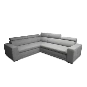   Armano (Alabama) balos sarokkanapé ágyfunkcióval - világosszürke