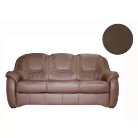 Delmondo (Belmont) háromüléses fix kanapé - tobacco bőr
