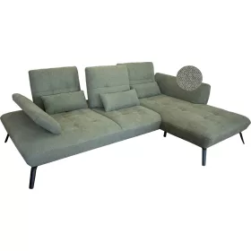 Zorkaw/Dorka fix sarokkanapé, jobbos - sötét zöld