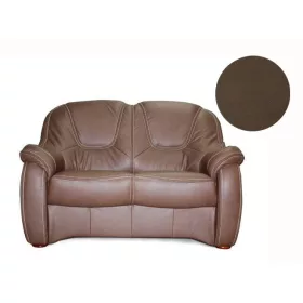 Delmondo (Belmont) kétüléses fix kanapé - tabacco bőr