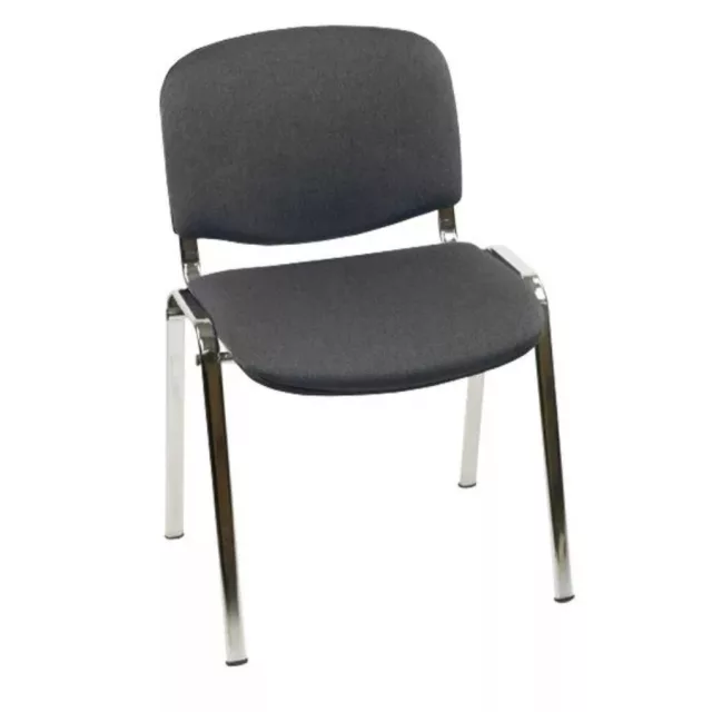 ISO EASY I. tárgyalószék - Liz 35 szürke/króm váz