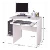 MELICHAR - PC asztal (fehér)