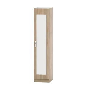 Szekrény tükörrel, tölgy sonoma, BETTY 2 BE02-005-00