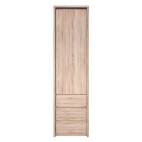 Könyvespolc, DTD laminált, tölgy sonoma, NORTY TYP 5