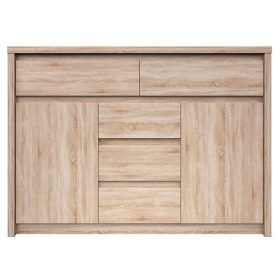 Komód, DTD laminált, tölgy sonoma, NORTY TYP 10