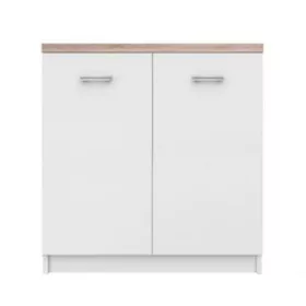 Komód 2D, fehér/tölgy sonoma, TOPTY TYP 13