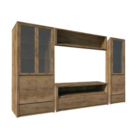 MONTANA nappali összeállítás - sötét lefkas tölgy