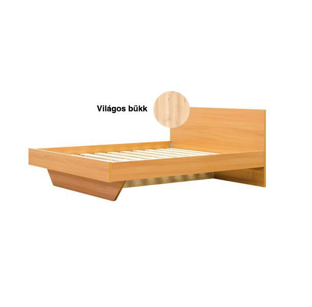 Mozaik SA-160 ágy - világos bükk