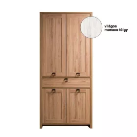   Farmer MR-2A polcos, fiókos szekrény - világos monaco tölgy