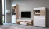 Gobi GB02 TV szekrény, artisan tölgy/fényes fehér
