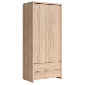   Kasia 017 - 2-ajtós, 2-fiókos ruhásszekrény (sonoma tölgy) SZF2D2S