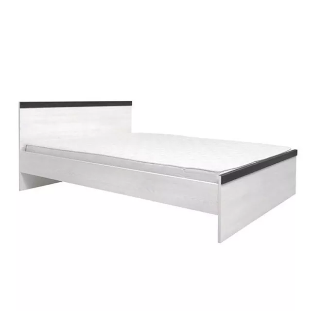 PORTO 017 - Egyszemélyes ágy (világos vörösfenyő/larico fenyő) LOZ/90