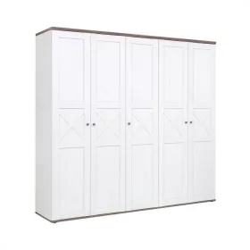   VALENTINA 008 - Ötajtós gardrób (canyon fenyő/trüffel tölgy) SZF5D