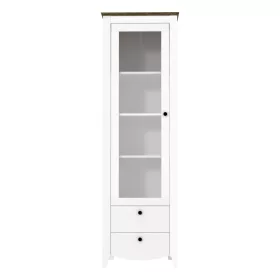   KIARA álló vitrin (REG1W2S) - nymphaea alba/trüffel tölgy