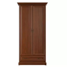   SZÓFIA 017 két ajtós egy fiókos gardróbszekrény (2D1S) - gesztenye