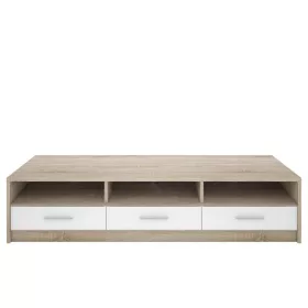 NEPO TV szekrény (RTV3SN) - sonoma tölgy/fehér