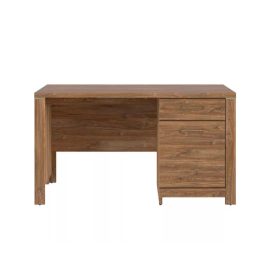   GERMAN 007 íróasztal fiókkal és nyílóajtóval (BIU1D1S/140) - stirling tölgy