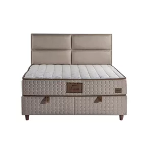 SUNRISE New boxspring ágy (160 x 200 cm) - krém