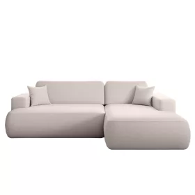   GIO ágyazható, ágyneműtartós sarokkanapé bézs (jobbos)